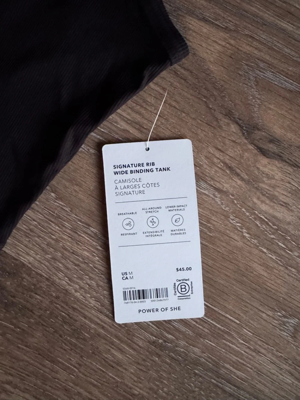 ATHLETA Rib Wide Binding Tank - Picture 4 of 9